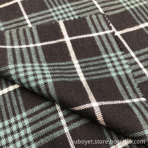 100% Cotton Yarn Dyed Fabric (Green)